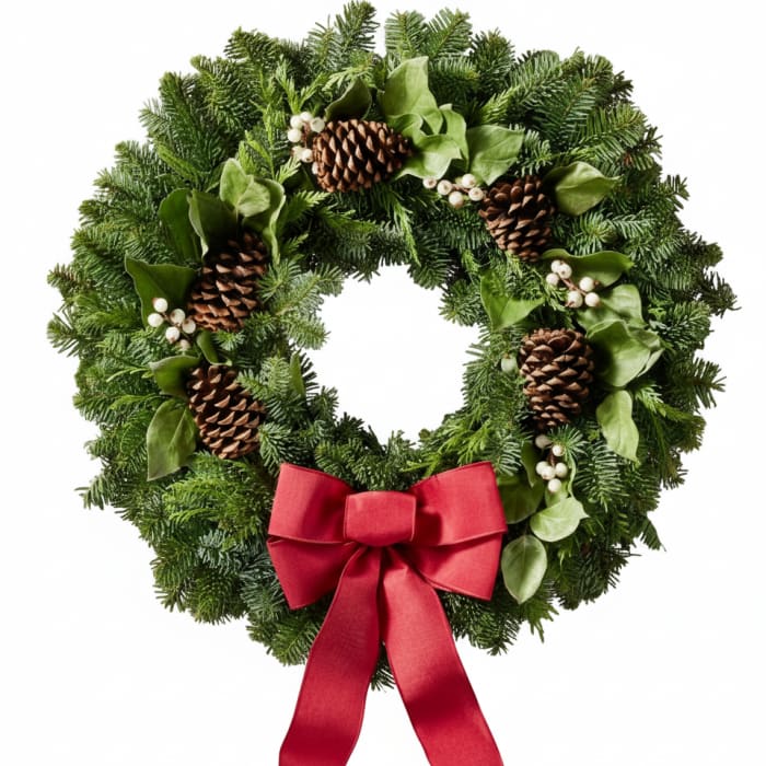 Christmas Red Wreath