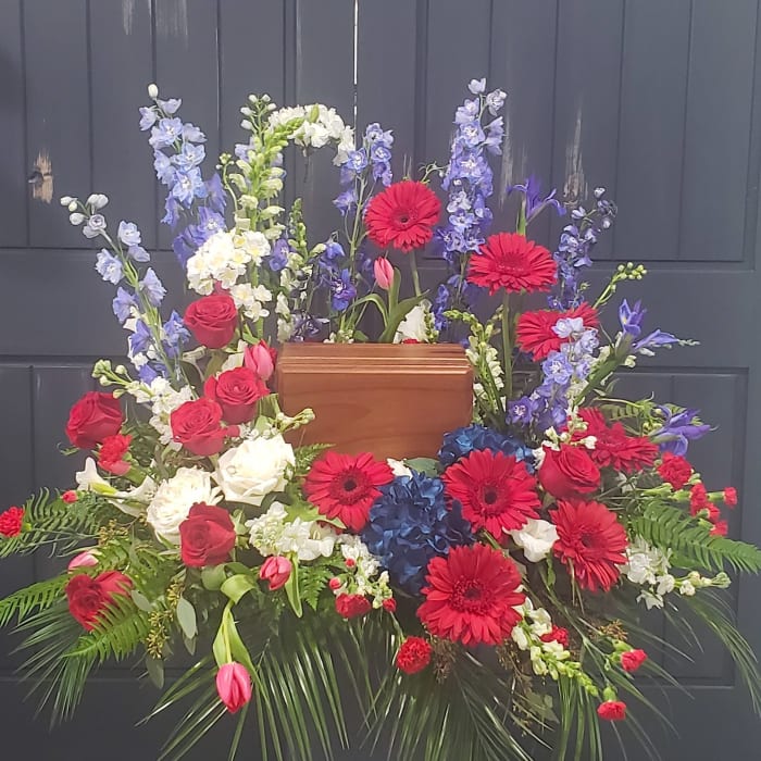 Honor and Sacrifice Glorified Urn Surround