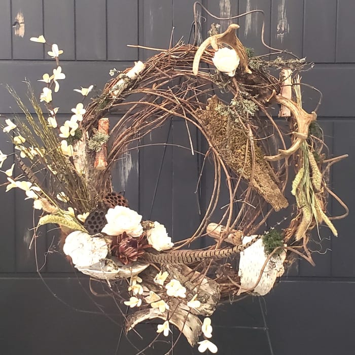 Natural Organic 32" Wreath