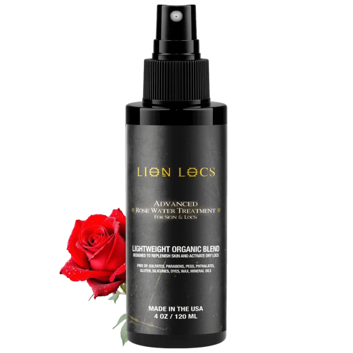 Lion Locs Rose Water