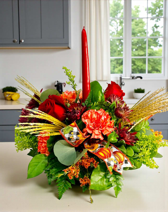 Sunset Fall Centerpiece