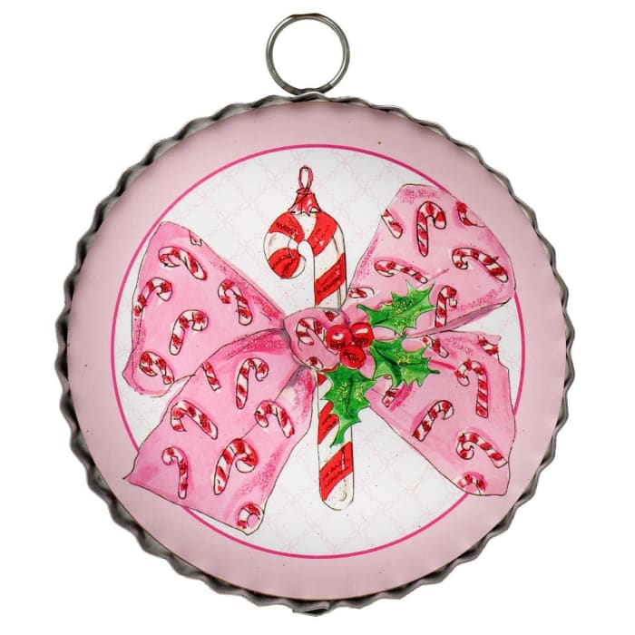 Mini Gallery Vintage Candy Cane Bow