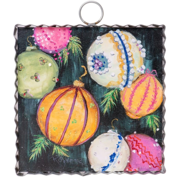 Mini Gallery Antique Gold Ornaments