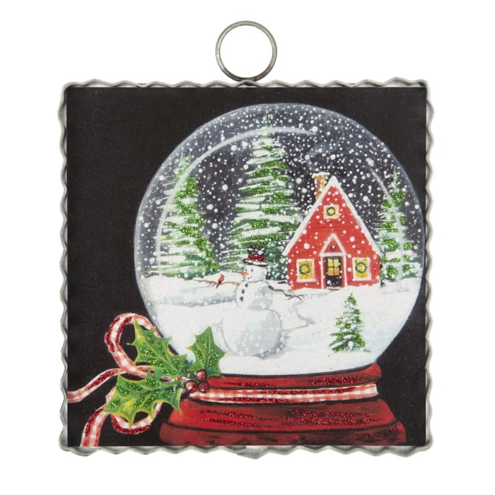 Mini Gallery Snow Globe