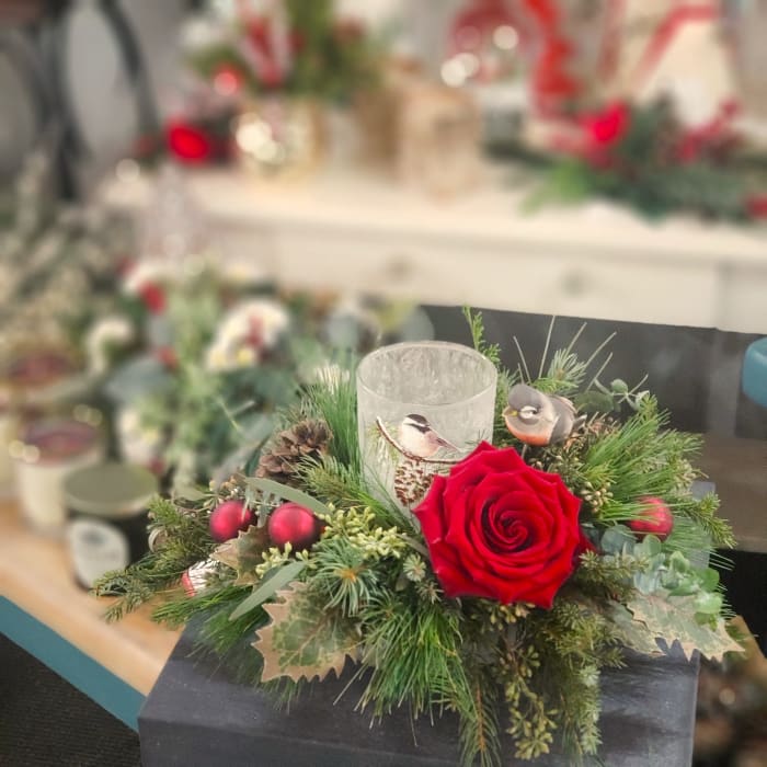 Welcoming Winter Friend Petite Arrangement