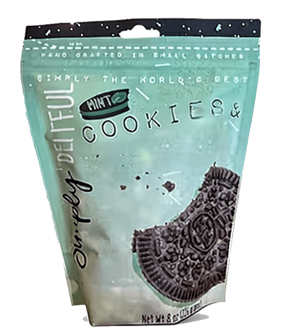 Mint Cookie and Cream Popcorn 8 oz