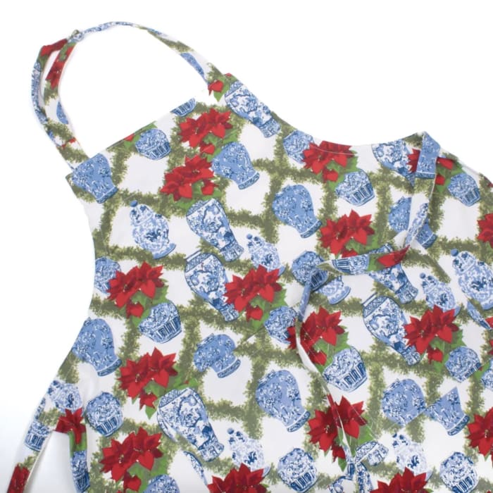 Poinsettias Apron