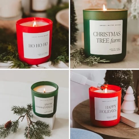 Christmas Soy Wax Candle