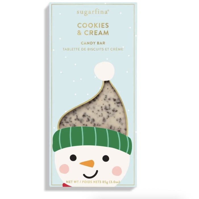 Snowman Cookies and Cream Candy Bar