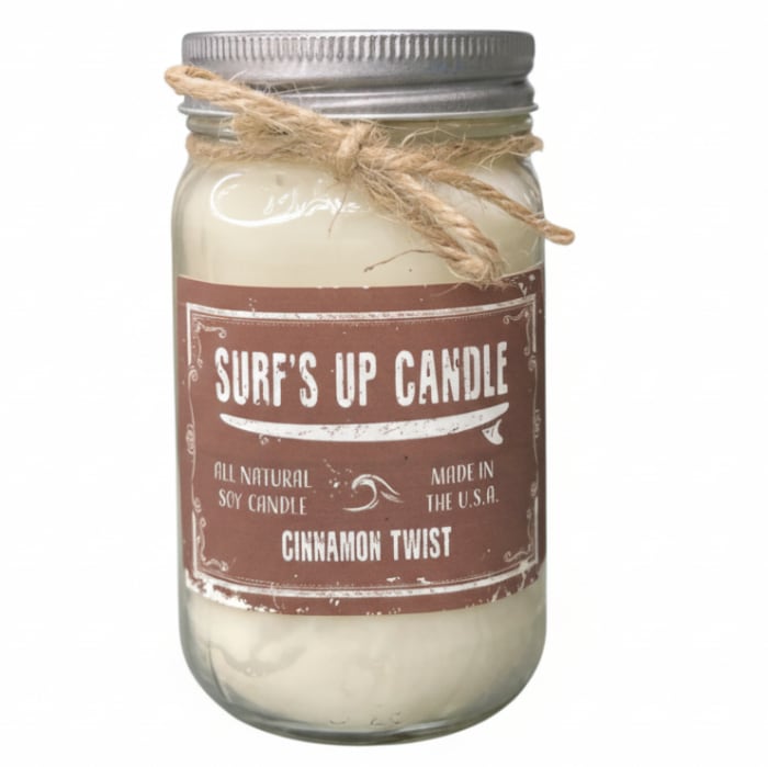 Surf’s Up Candle – Cinnamon Twist