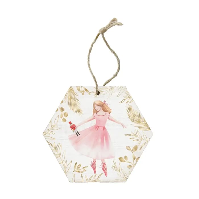 Pink Ballerina Ornament