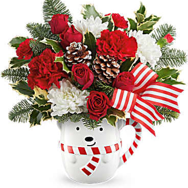 Teleflora's Send a Hug® Cozy Cub Wish Bouquet
