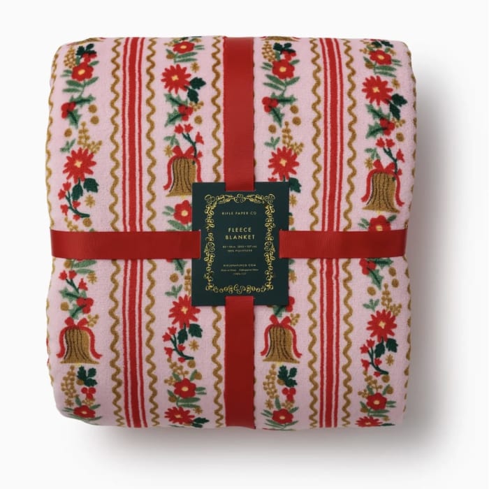 Holly Jolly Fleece Blanket