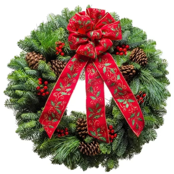 Fresh Christmas Wreath