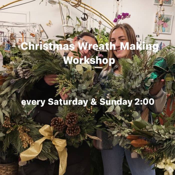 Wreath Making Workshop Dec 13