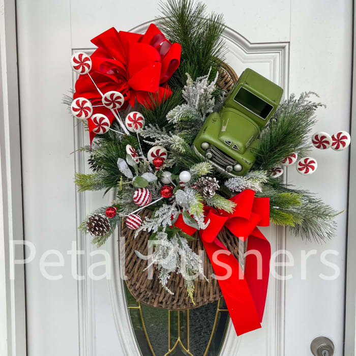 Door Basket Wreath