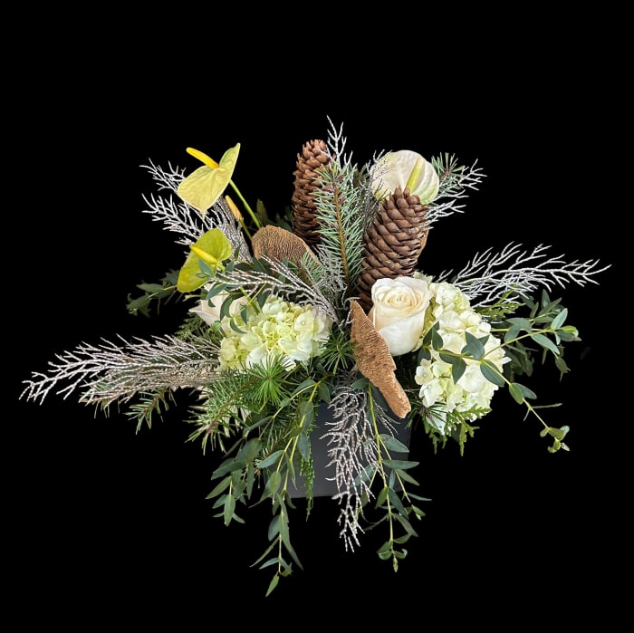 Christmas Cube Centerpiece