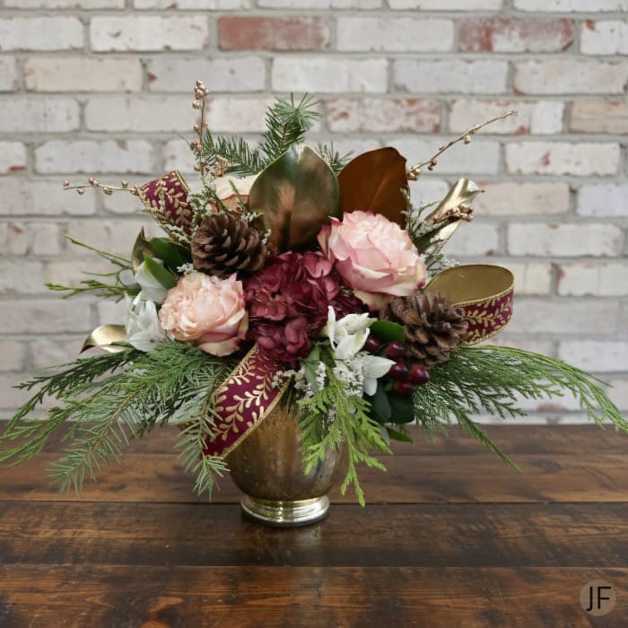 Merlot & Gold Elegance