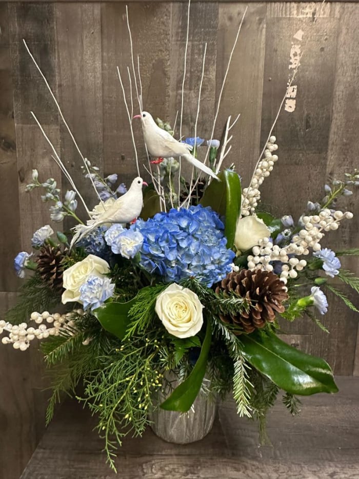 Winter Birdies Arrangement