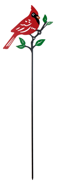 Cardinal Garden Stake