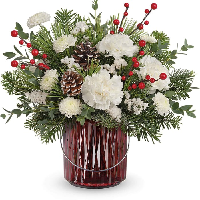Gleaming Holiday Bouquet