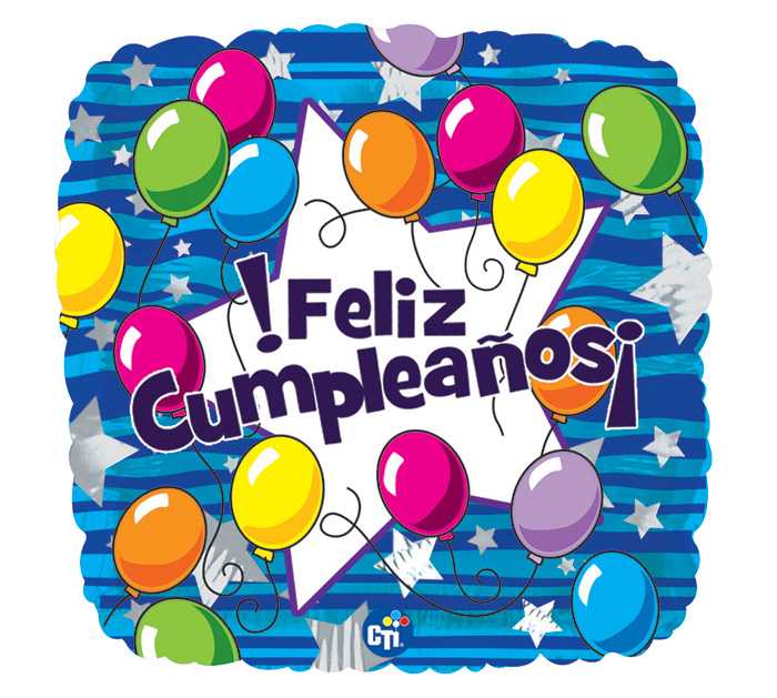 Blue Feliz Cumpleanos