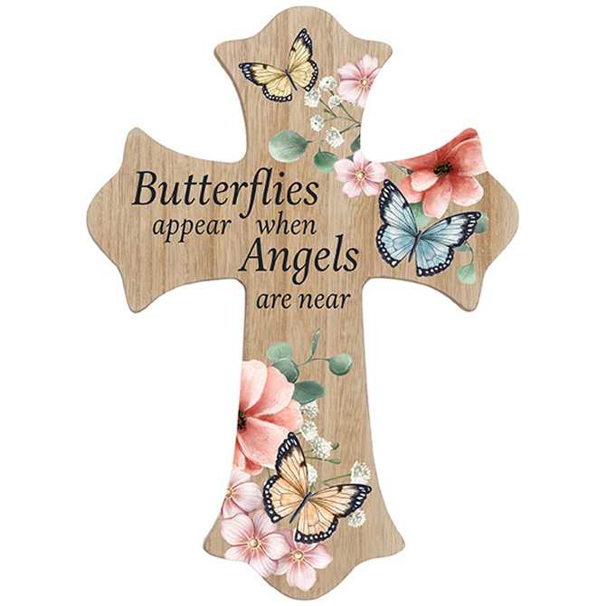 Butterflies Wall Cross
