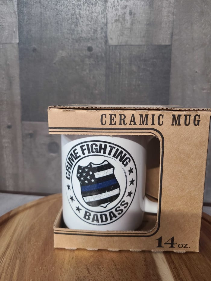 Crime Fighting Baddass Mug