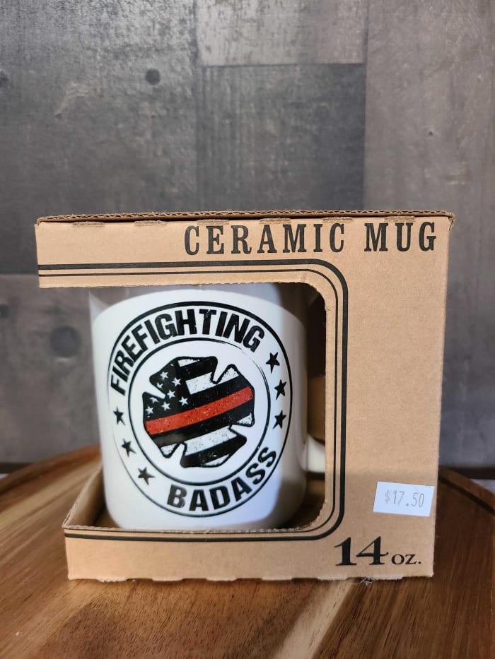 Firefighting Badass Mug