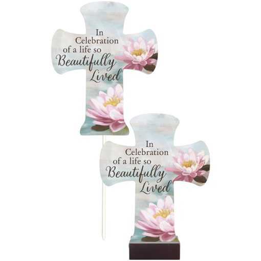 In Celebration Pedestal Cross