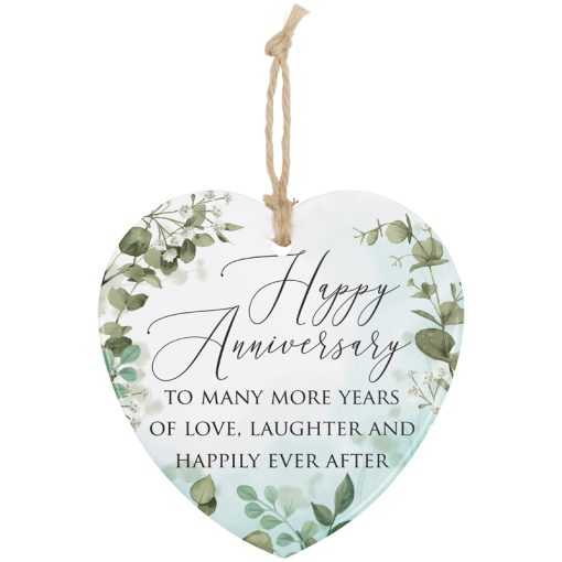 Happy Anniversary Heart Ornament