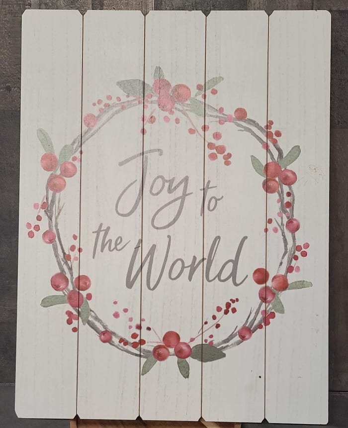 Joy to the World Sign