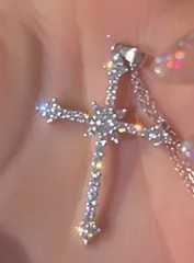 Women`s Cross Pendant Necklace