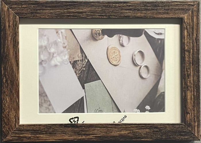 4x6 Wood Photo Frame