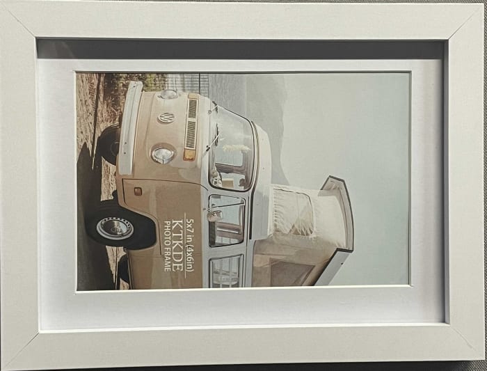 5x7 White Photo Frame