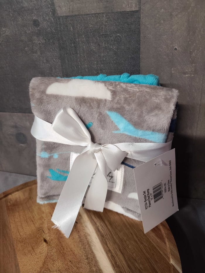 Burpie Set - Teal & Planes