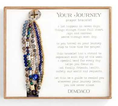 Indigo Prayer Bracelet