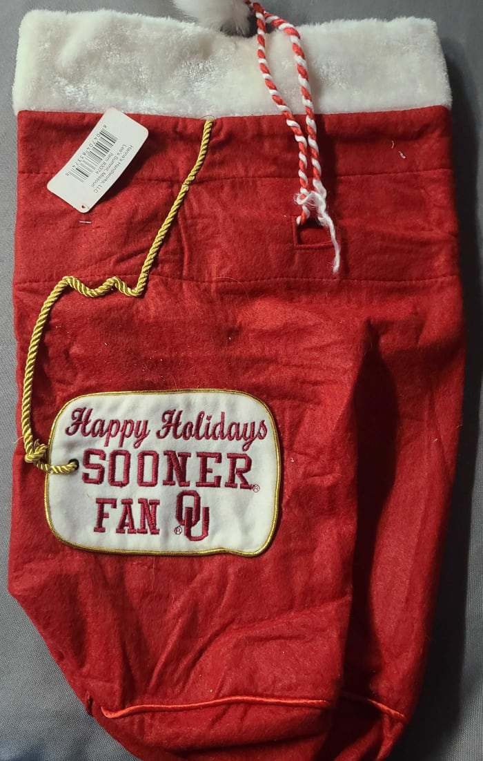 Stocking Bag - OU Sooner