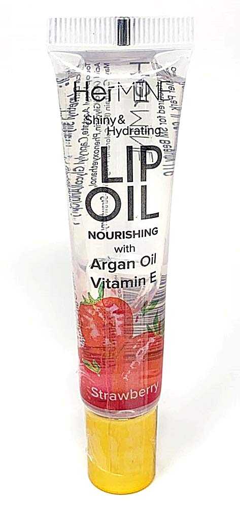 HerMINE Hydrating Lip Oil Strawberry