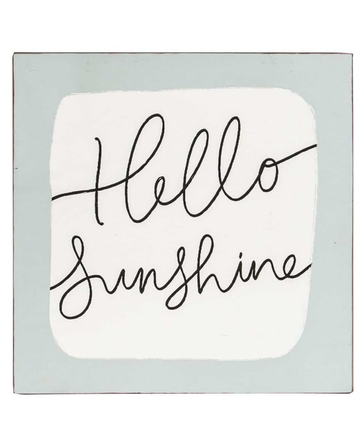 Hello Sunshine Wall Decor