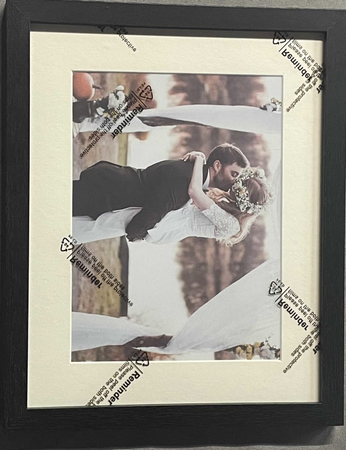 8x10 Black Wood Photo Frame