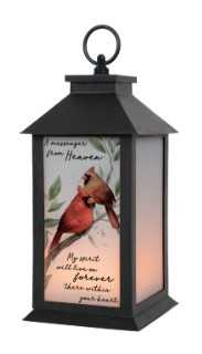 "A Message" Tall Lantern