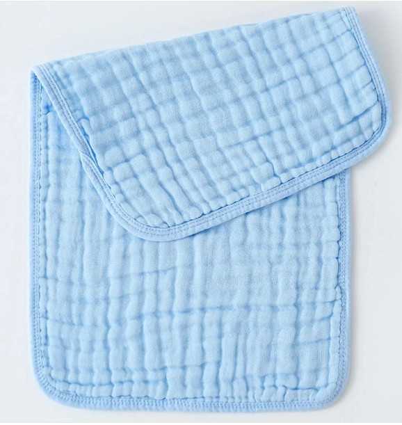 Baby Burp Cloths Blue