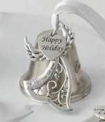 Bell Ornament with hanging Angel