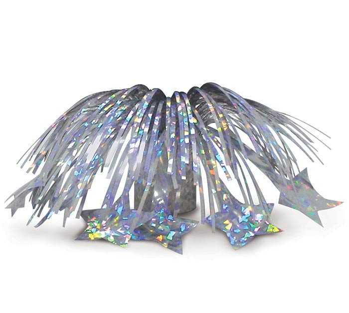 CENTERPIECE BASE SILVER HOLOGRAPHIC