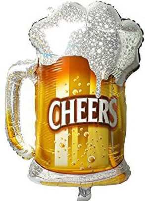 "Cheers" Mug Balloon