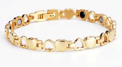 Gold Heart Bracelet