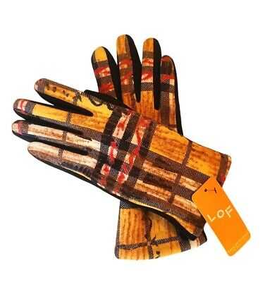 Plaid Gloves