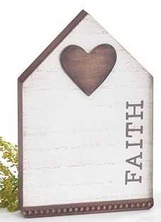 House Faith Shelf Sitter