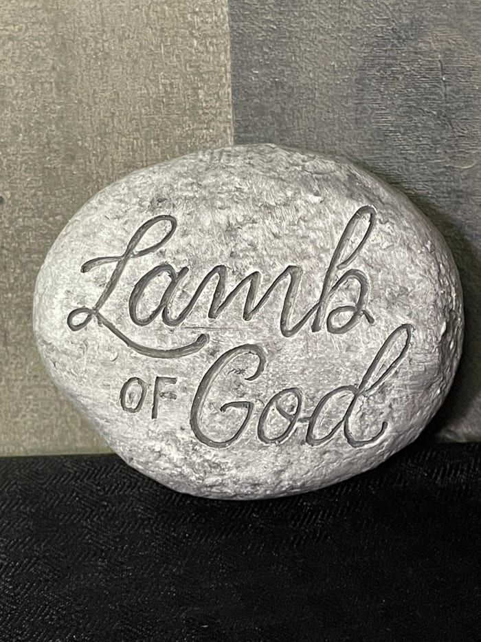 Lamb of God Stone